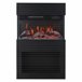 KAMINIO Eléctrica Chimenea HENRI - Estufa de Chimenea Eléctrica Negro