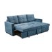 Sofa Cama Chaise Longue Pau Gris Claro