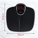 Báscula de baño Camry CR8171B Negro