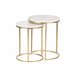 Set Metal Adda Home 41x41 Blanco