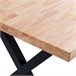 Mesa de comedor X-Loft 140 140x80 Roble
