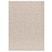 Alfombra lavable tejido en bucle PETRA - ATTICGO 120x170 Crema