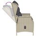 Banco De Jardín De 2 Plazas 112x84 Gris
