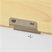 Baúl de Juguetes para Niños MDF, Madera de Pino HOMCOM Blanco