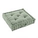 Acomoda Textil – Cojín de Suelo Acolchado con Asa (1 Unidad) 50x50 Verde