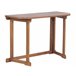 Beliani Conjunto de comedor TREIA Marron