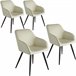 4 sillas Crema