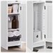 Pequeño mueble de almacenamiento Blanco