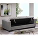 Sofa Cama Keyla con Arcon Gris