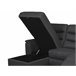Chaise loungue relax FAMILY eléctrico Antracita
