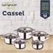 Bateria de cocina 12 piezas con juego de sartenes Multicolor