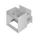 Mueble bajo lavabo encimera Soline 120 Blanco