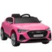 Coche Eléctrico Infantil PP, Metal HOMCOM Coche Eléctrico Infantil PP, Metal HOMCOM Rosa