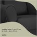 Sillón Butaca Orejero Lisboa Antracita