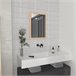 Espejo de Baño Vanguard, con forma rectangular Marron Claro