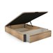 Canapé Luxury Max 3D 135x190 Roble Gris