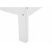 Beliani Cama con somier Madera de pino TANNAY 149x208 Blanco