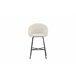 TABURETE ALTO VELVET Blanco