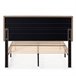 Estructura de cama tapizada Lauren 140x190 Beige