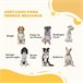 Barrera para Perros Acero, Plástico PawHut Blanco