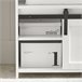 Mueble para Debajo del Lavabo 3 Estante 1 Puerta BZR61-W SoBuy Blanco