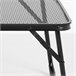 Aktive Mesa plegable camping maletín antivuelco y ultraligera para barbacoa Negro