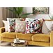 Beliani Cojín decorativo RAIGANJ Multicolor