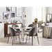 Beliani Silla de comedor COVELO Beliani Silla de comedor COVELO Gris