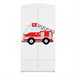 Armario 2 puertas 1 cajón Kocot Kids Babydream Bombero Blanco