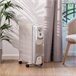 Radiador de aceite ReadyWarm 11000 Space 360º Cecotec Blanco