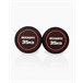 Mancuernas Redondas 35Kg (Pareja) - BOOMFIT Negro