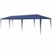 Carpa Pabellón para jardín Wedau metal 900x300 Azul