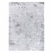 Alfombra MEFE moderna 8725 Huella dactilar Structural 140x190 Gris