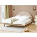 Beliani Cama con somier Bouclé MARGUT 172x214 Beige