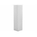 Beliani Mesa de jardín FOSSANO 80x80 Blanco