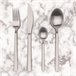 Set de 2 Cuchillos de mesa NICE Bergner Plateado