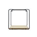 Acomoda Textil – Estantería para Pared de Madera. (2 Cubos) Madera Clara