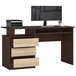Escritorio CLP AKORD con 3 cajones 135x60 Madera