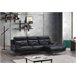 Chaise longue de piel HAWAI Chaise longue de piel HAWAI Negro