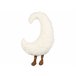Beliani Cojín decorativo MOONLIGHTER Blanco/ Beige