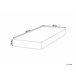 Beliani Cómodo colchón para cama individual FANCY 