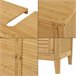 Mueble bajo lavabo Värmdö con 2 puertas bambú Natural