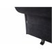 Beliani Chaise longue izquierdo Terciopelo LATTES Negro