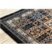 Alfombra KESHAN franjas Marco oriental 6428/53551 120x145 Marron