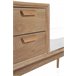Banco De Madera De Mango Natural Con Patas Y 2 Sillas Natural