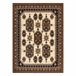 Alfombra BCF Morad ZEGARY relojes clásico 80x150 Marron