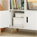 Librería Infantil con 2 Estanterías Abiertos KMB58-W SoBuy Blanco
