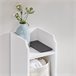 Pequeño mueble de almacenamiento Blanco