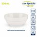 Set 6 cuencos porcelana aperitivo colección VESSIA Blanco