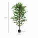 Planta Artificial PEVA HOMCOM, hogar - decoración Verde
